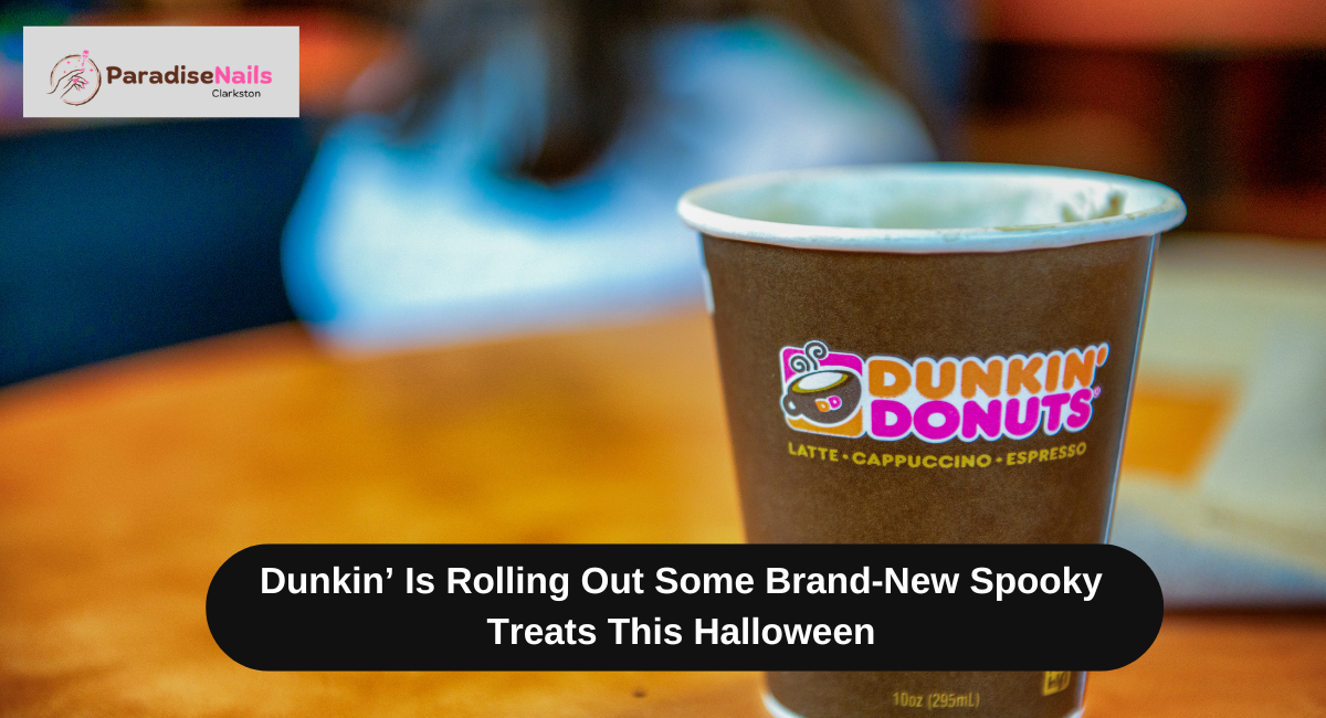 Dunkin’ Is Rolling Out Some Brand-New Spooky Treats This Halloween